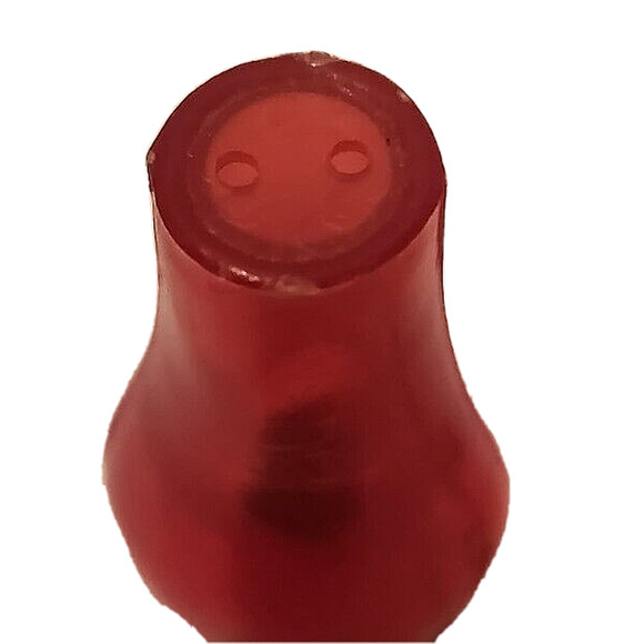 New Orleans Plastic Lantern Red Gold Mini Vintage Salt and Pepper Shakers - Picture 8 of 8